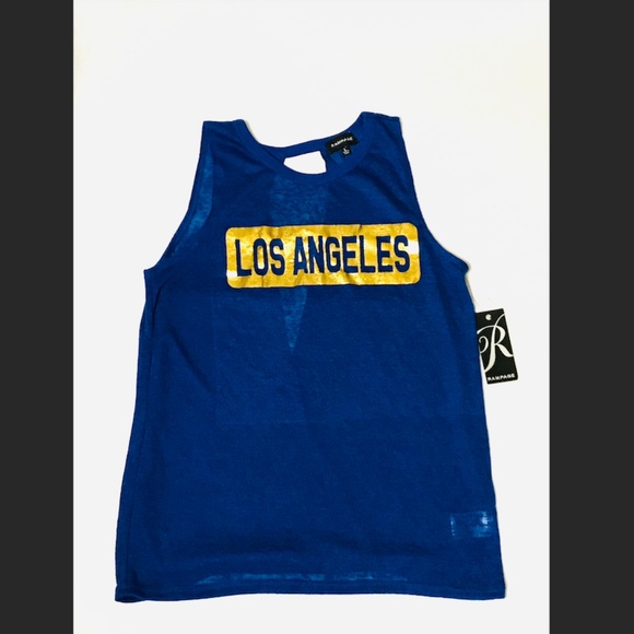 Blue Rampage knit open back top - Picture 3 of 6